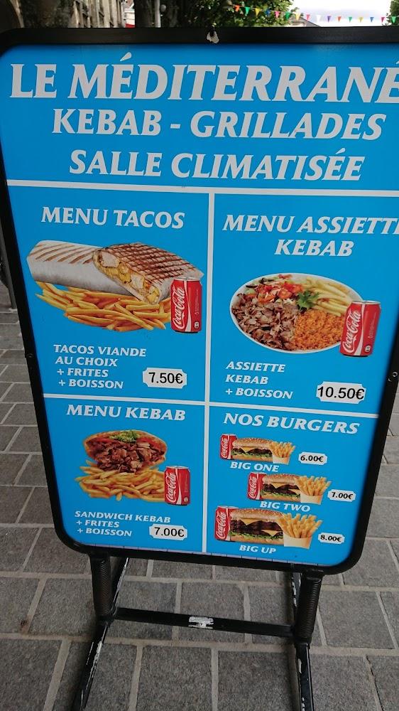 Le Mediterrané - Menu Image 1